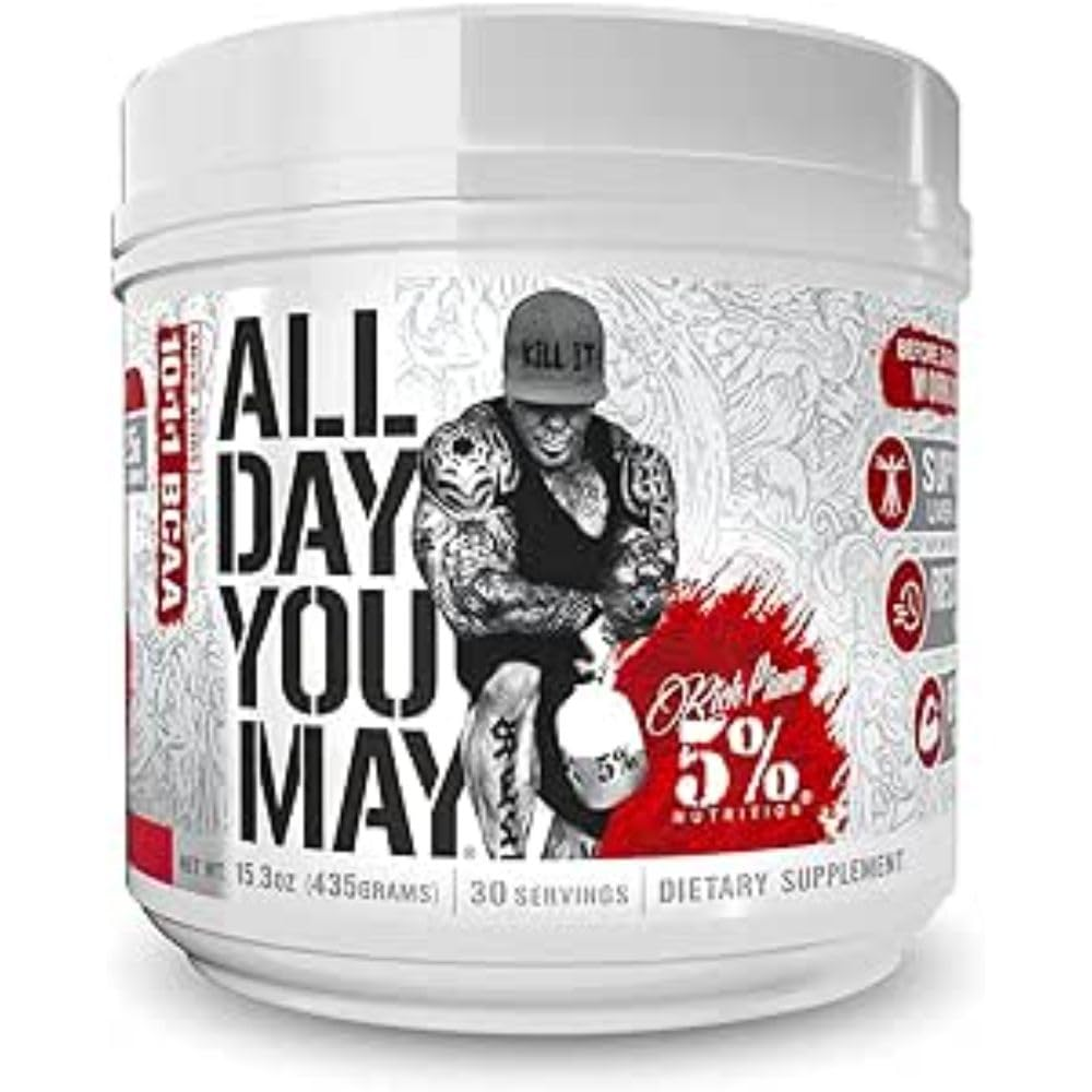 Rich Piana 5% Nutrition AllDayYouMay Legendary Series 465g Blue Raspberry