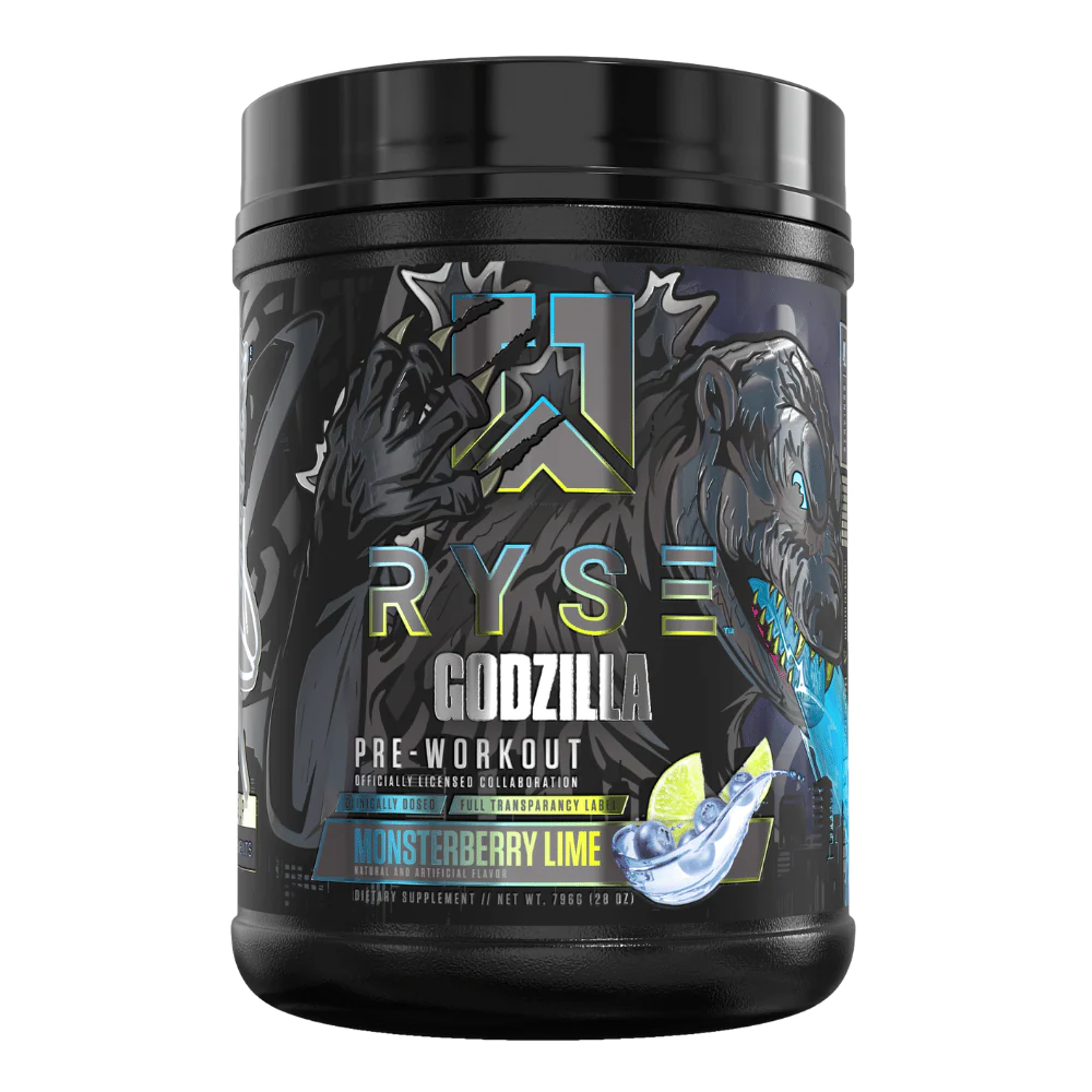 RYSE Godzilla Pre-Workout 792g Monsterberry Lime