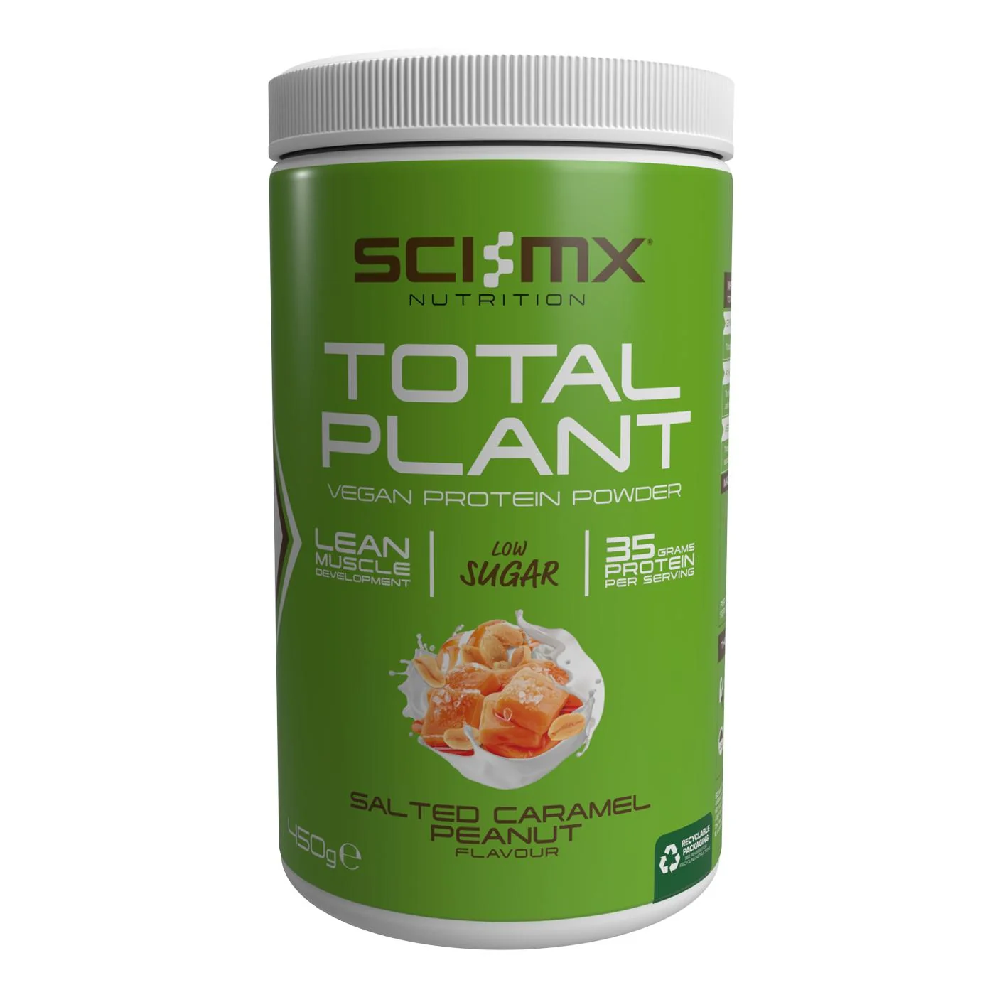 Sci-MX Total Plant 450g Salted Caramel Peanut