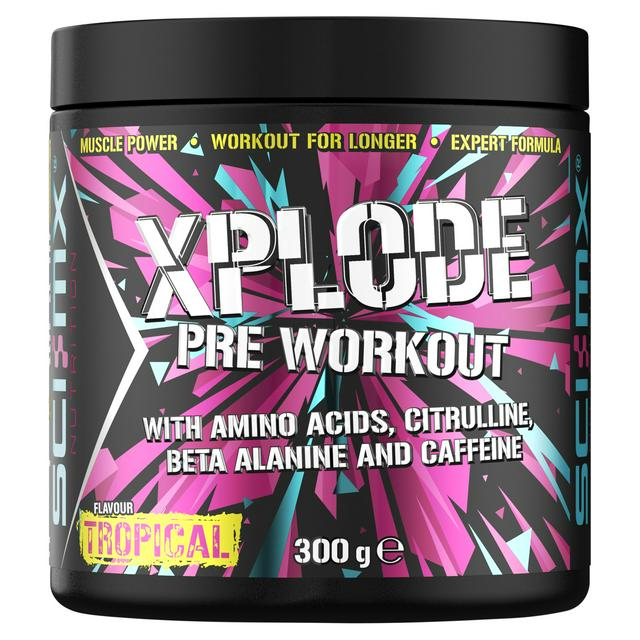 Sci-MX X-PLODE Pre-Workout 300g Tropical