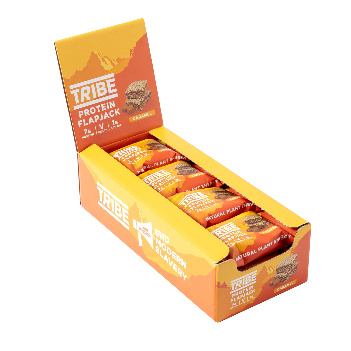 Tribe Protein Flapjack 12x50g Choc Peanut