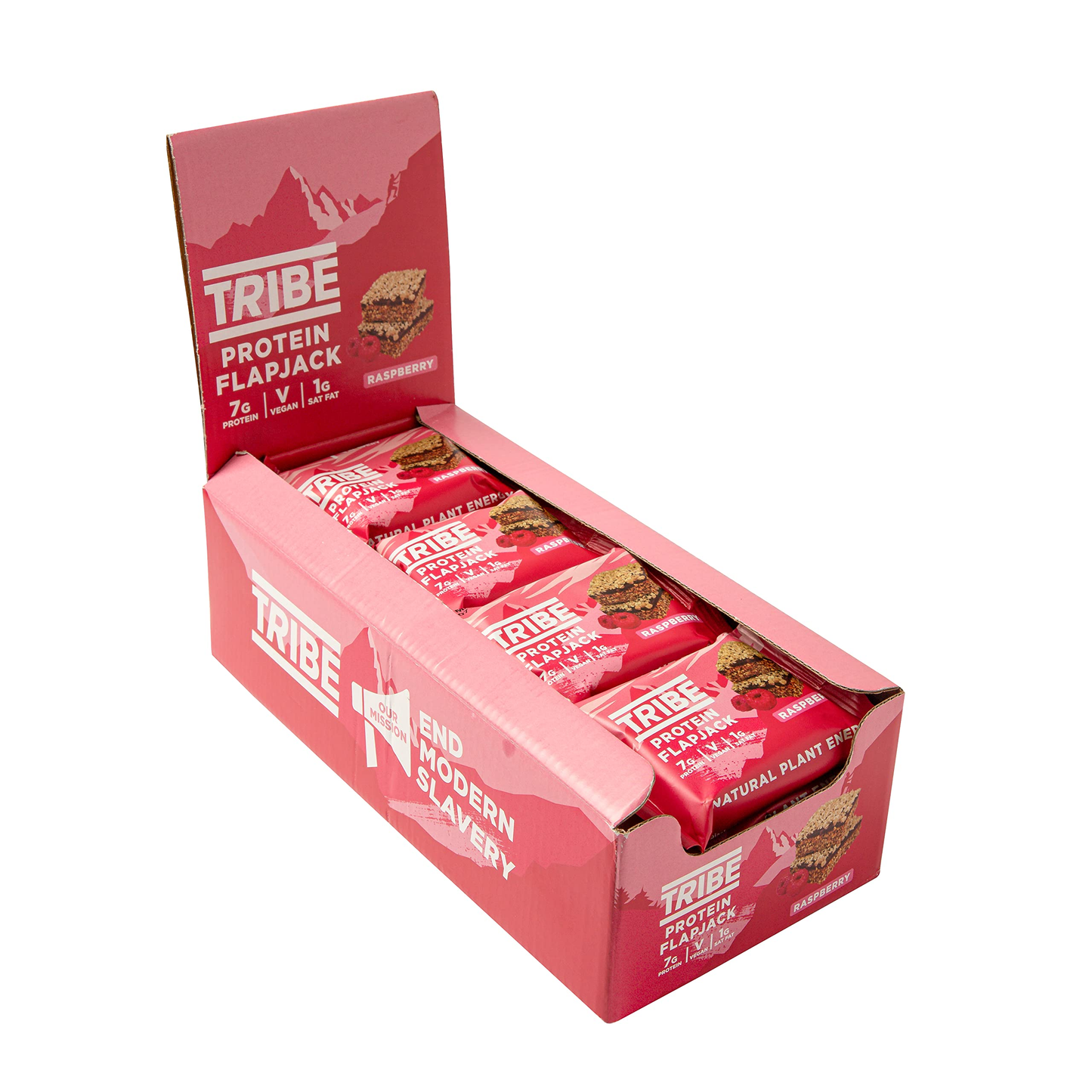 Tribe Protein Flapjack 12x50g Choc Peanut